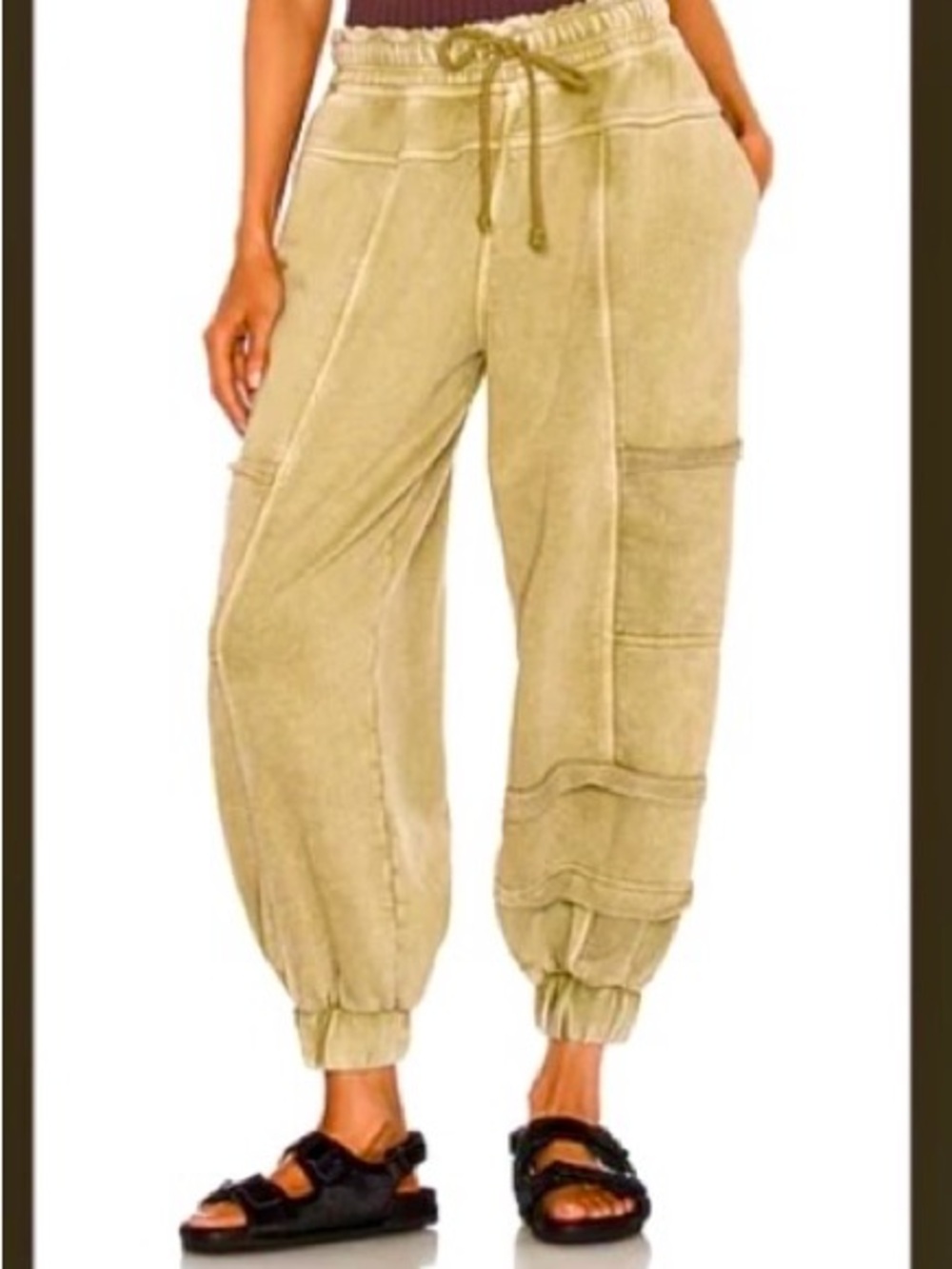 ISO 
Not for sale ! 
Free People Movement This Feeling Jogger Pants in Matcha